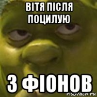 вітя після поцилую з фіонов