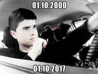 01.10.2000 01.10.2017