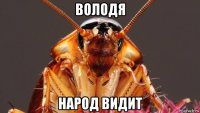 володя народ видит