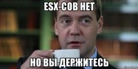 esx-сов нет но вы держитесь