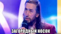  загородный носок
