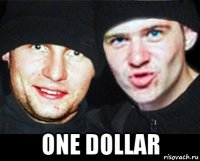  one dollar