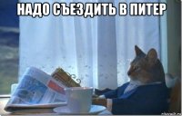 надо съездить в питер 