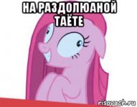 на раздолюаной таёте 