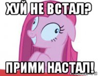 хуй не встал? прими настал!