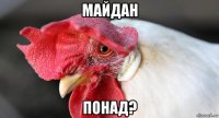 майдан понад?
