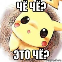 чё чё? это чё?