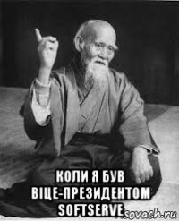  коли я був віце-президентом softserve
