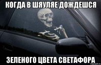 когда в шяуляе дождешся зеленого цвета светафора