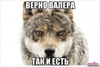 верно валера так и есть