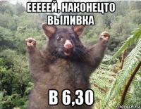 ееееей, наконецто выливка в 6,30