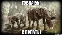 говна бы с лопаты