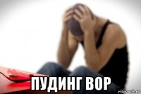  пудинг вор
