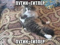 путин=гитлер путин=гитлер