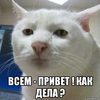  всем - привет ! как дела ?