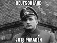 deutschland 2018 paraden