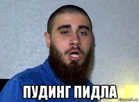  пудинг пидла