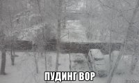  пудинг вор
