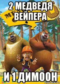 2 медведя вейпера и 1 димоон