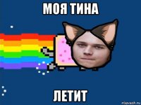 моя тина летит