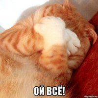  ой всё!
