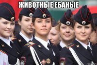 животные ебаные 