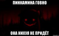 пинкамина говно она нихуя не придёт