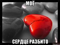 моё сердце разбито