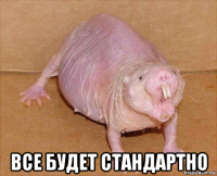  все будет стандартно
