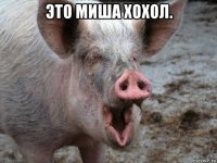это миша хохол. 