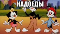 надоеды 