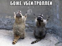 боже, убей троллей 