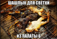 шашлык для светки из палаты 6