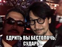  едрить вы бестолочь, сударь