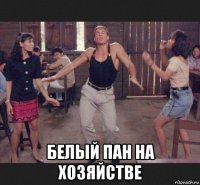  белый пан на хозяйстве