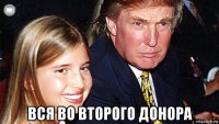  вся во второго донора
