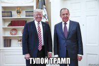  тупой трамп