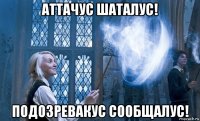 аттачус шаталус! подозревакус сообщалус!