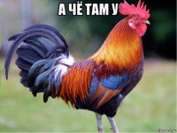 а чё там у 