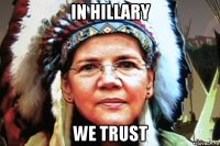 in hillary we trust