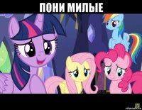 пони милые 