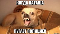 когда наташа пугает полицией