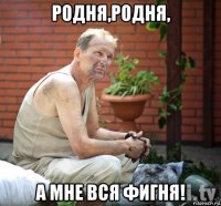 родня,родня, а мне вся фигня!