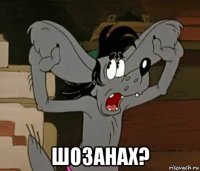  шозанах?
