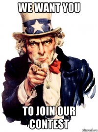 we want you to join our contest