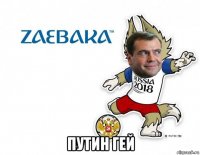  путин гей