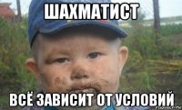 шахматист всё зависит от условий