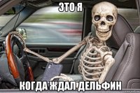 это я когда ждал дельфин
