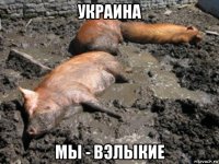 украина мы - вэлыкие