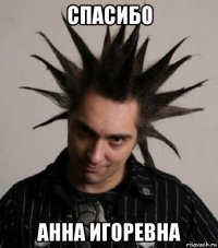 спасибо анна игоревна